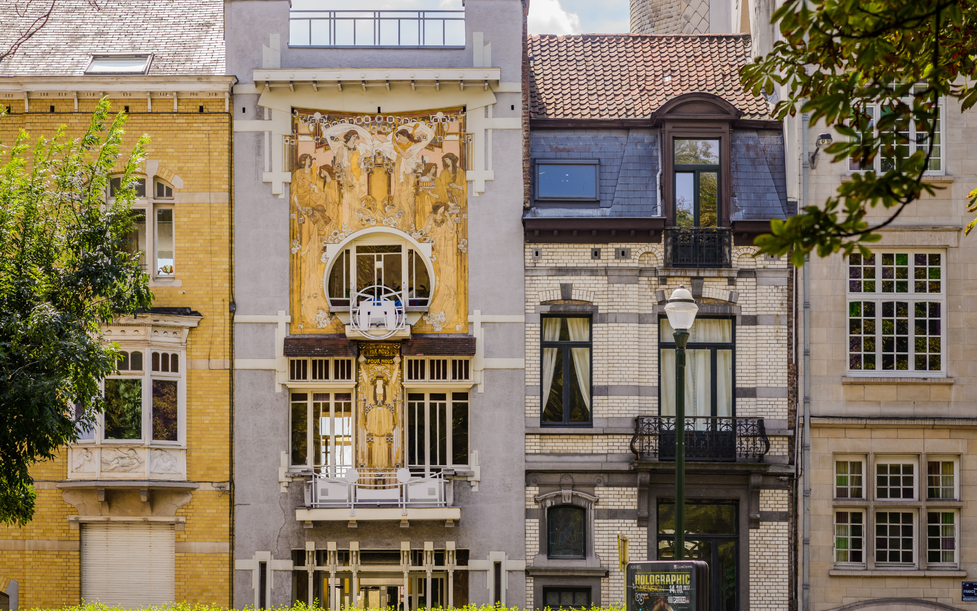 art nouveau cauchie brussels